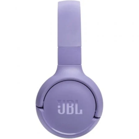 JBL Tune 520BT Auriculares Inalambricos Supraaurales Pure Bass Bluetooth 5.3, 57h Autonomia, Microfono, Plegables, Color Purpura, TUNE 520BT PUR
